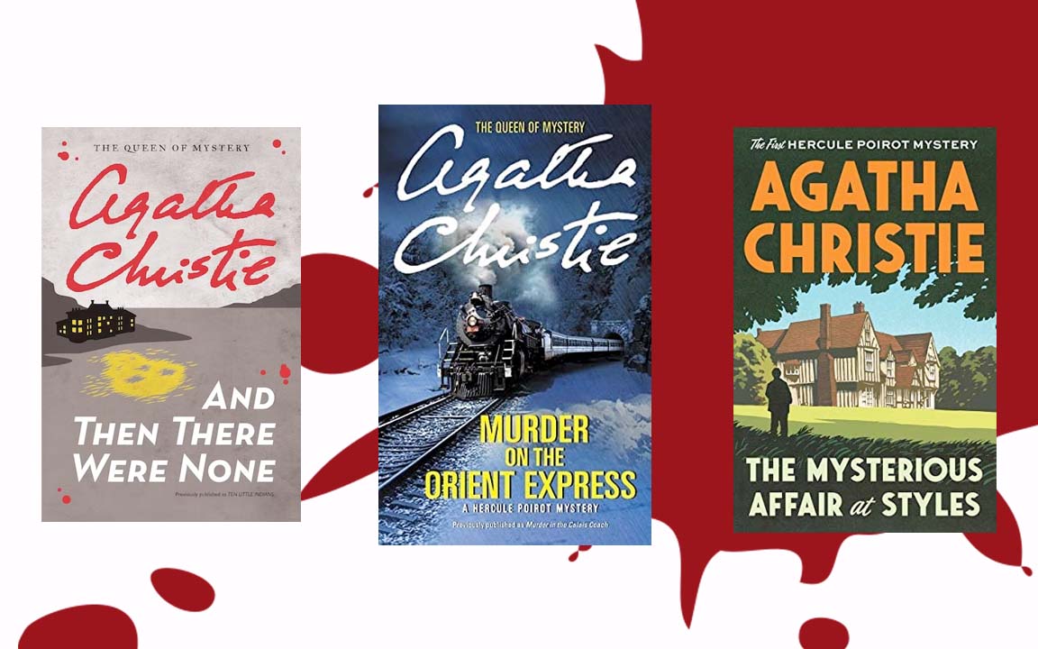 Agatha Christie Books Cover